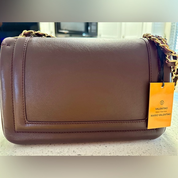 Valentino by Mario Valentino Alice Embossed Leather Shoulder Bag - Picture 5 of 7